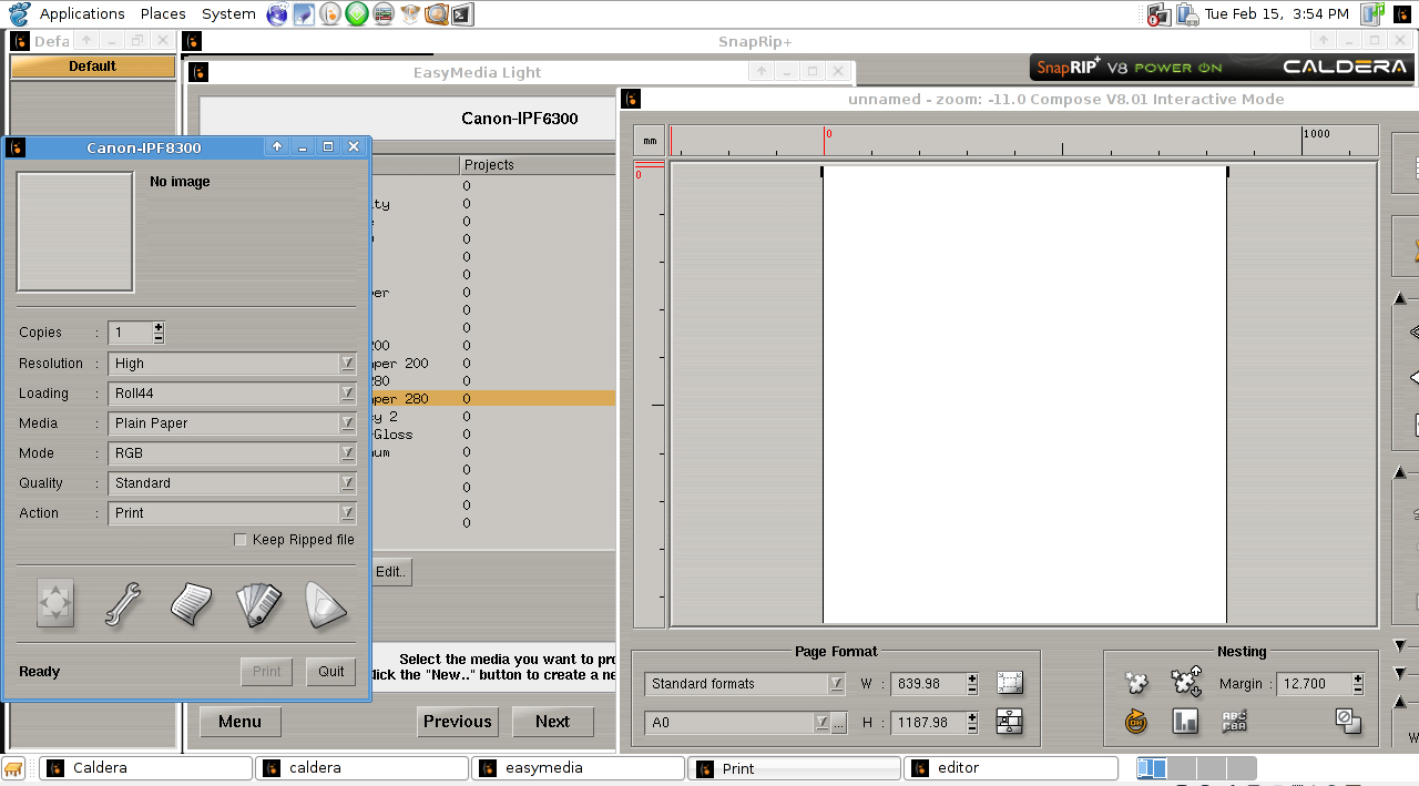 Caldera UI